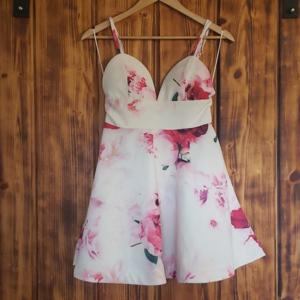 Floral Mini Dress